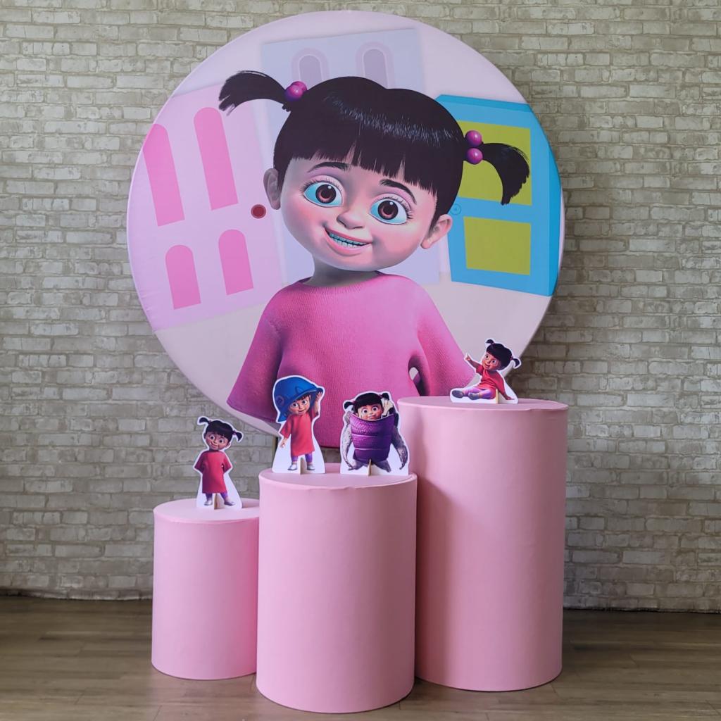 Alugue Tema Para Festa Decoração Boo Tecido ( Modelo 1 ) - Tallentos Decorações 