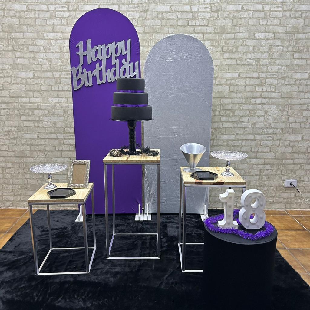 Alugue Tema Para Festa Decoração Euphoria Tecido ( Modelo 1 ) - Tallentos Decorações 