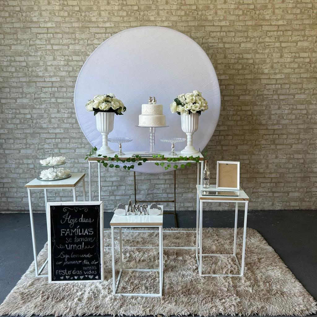 Alugue Uma Decoração Para Casamento Ou Noivado ( Modelo 03 ) - Tallentos Decorações 