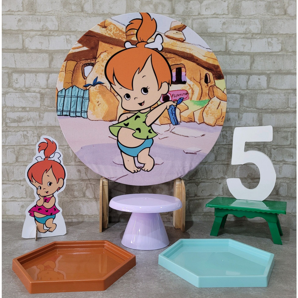 Alugue Tema Para Festa Na Mesa Decoração Pedrita - Tallentos Decorações 
