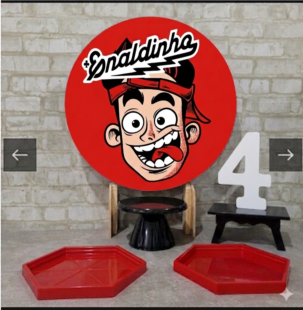 Alugue Tema Para Festa Na Mesa Decoração Enaldinho ( Modelo 01) - Tallentos Decorações 