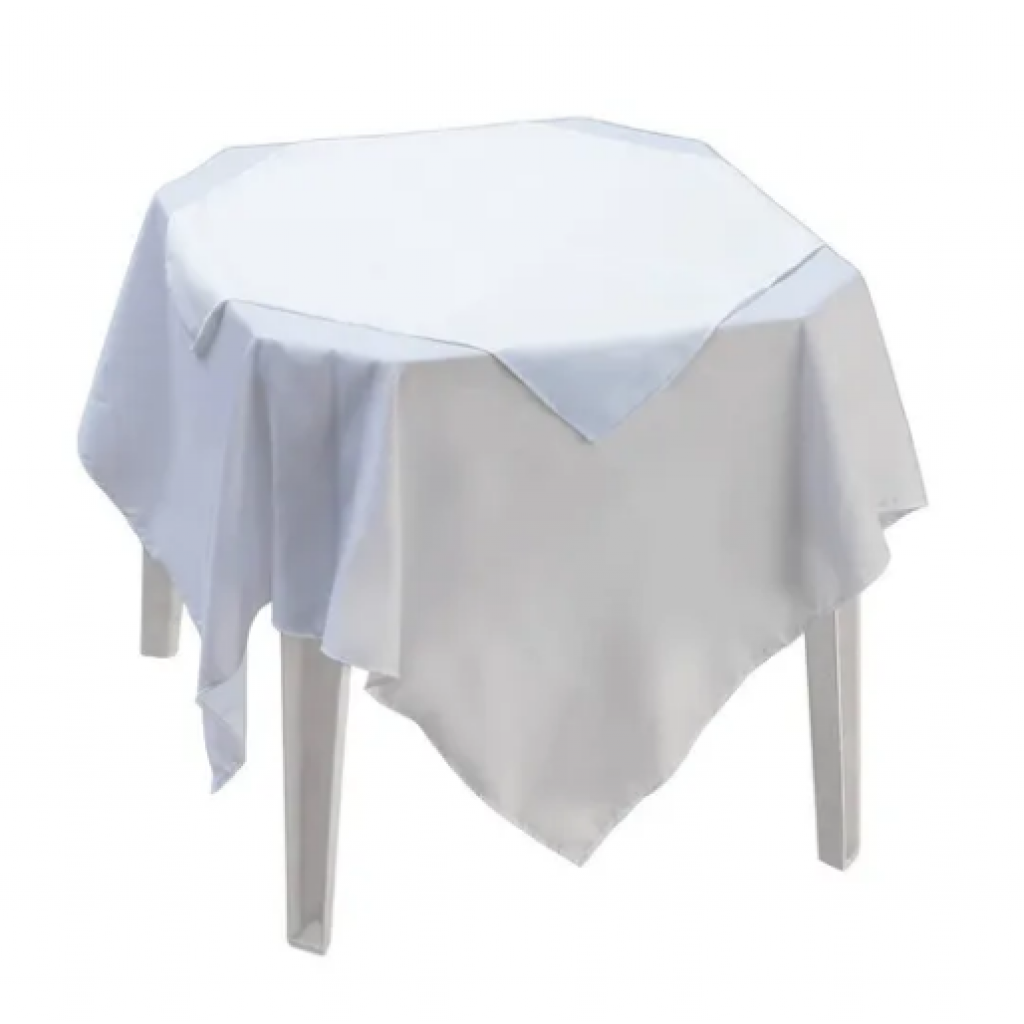 Alugue Toalha Branca Oxford - Tallentos Decorações 
