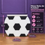 Alugue Mesa Bola de Futebol - imagem 1