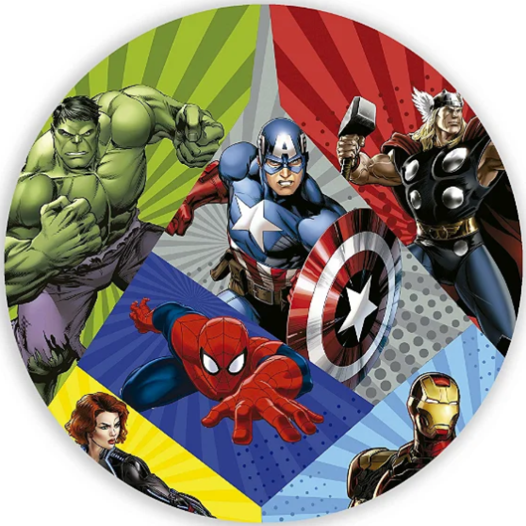 Mini Painel Herois (50Cm) - Tallentos Decorações 