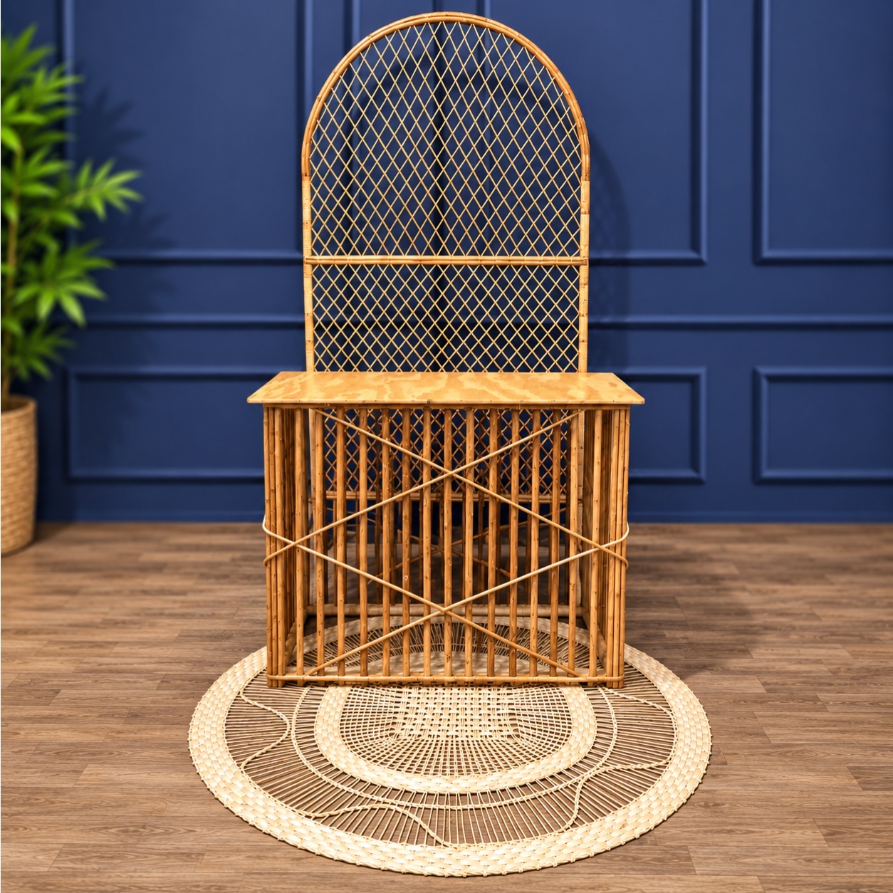 Kit Mobílias de Vime 4 - Tallentos Decorações 