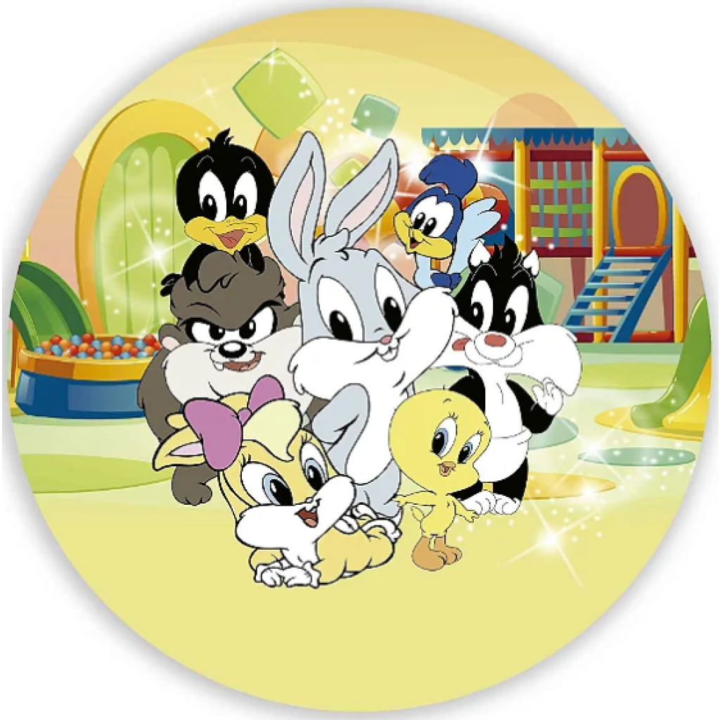 Mini Painel Looney Tunes (50Cm) - Tallentos Decorações 