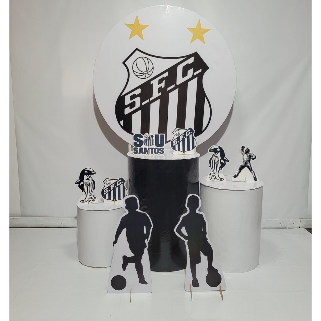 Decoração Time Santos (Modelo 1 ) - Tallentos Decorações 