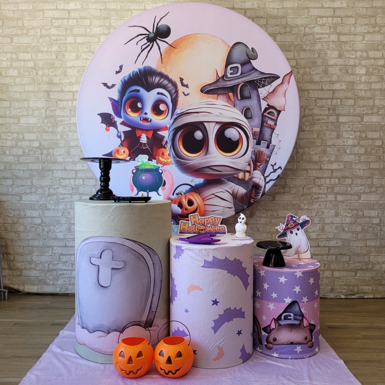 Alugue Tema Para Festa Decoração Halloween (Modelo 19) - Tallentos Decorações 