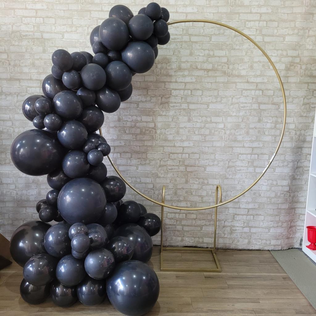 Compre Balão Para Festa Decoração 4 Metros Preto ( Cores Lisas ) - Tallentos Decorações 