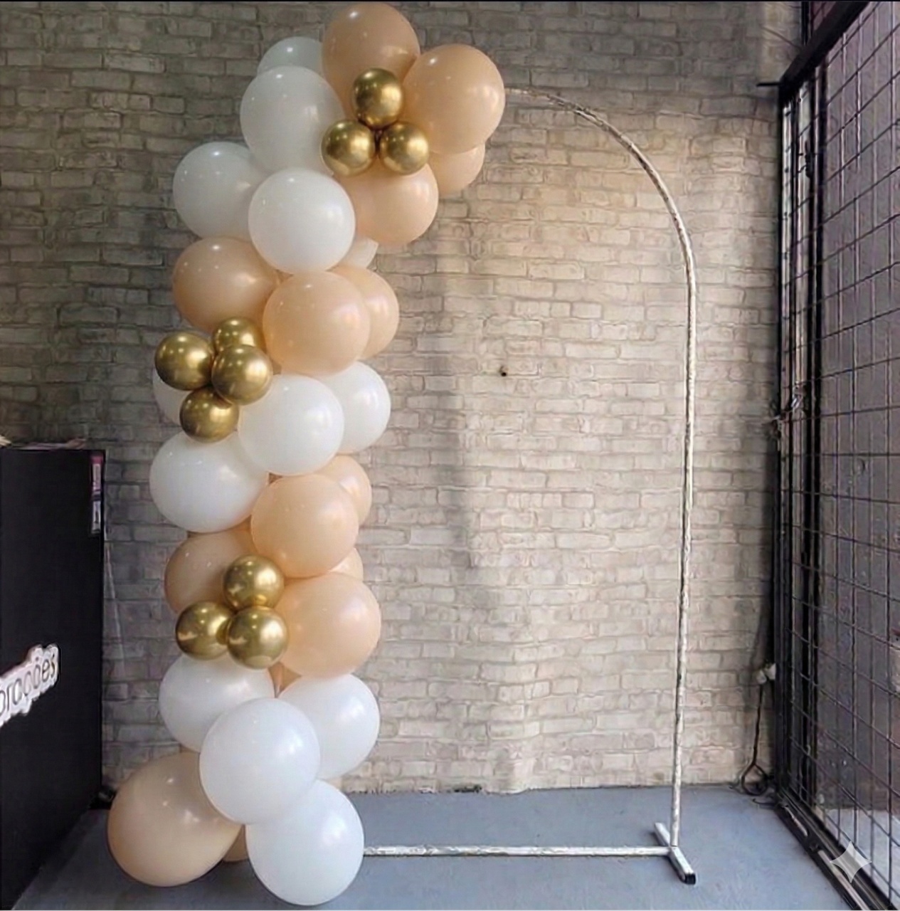 Compre Balão Para Festa Decoração 2 Metros Nude E Branco ( Cores Lisas ) - Tallentos Decorações 