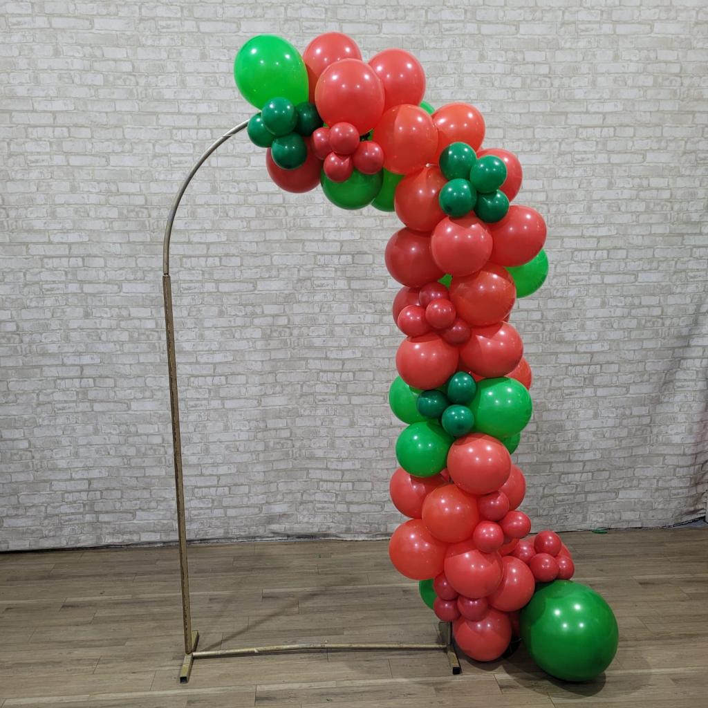 Compre Balão Para Festa Decoração 3 Metros Vermelho E Verde ( Cores Lisas ) - Tallentos Decorações 