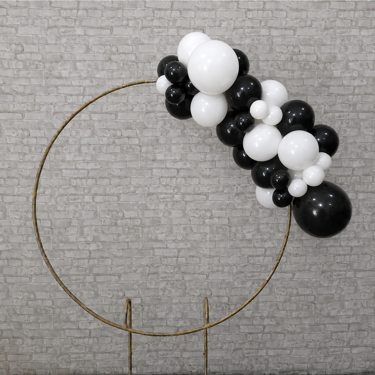 Compre Balão Para Festa Decoração 1 Metro Preto - Corinthians ( Cores Lisas ) - Tallentos Decorações 