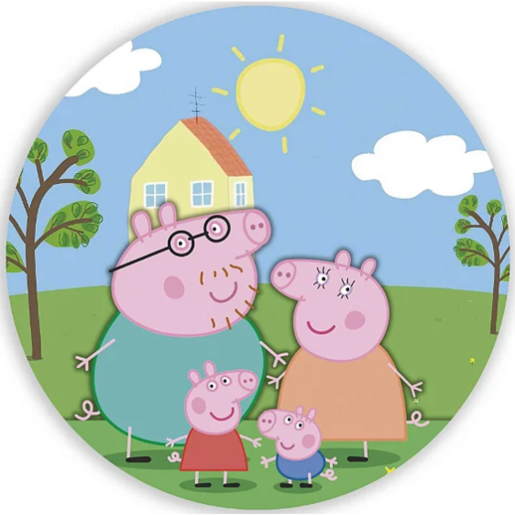 Mini Painel Peppa Pig (50Cm) - Tallentos Decorações 
