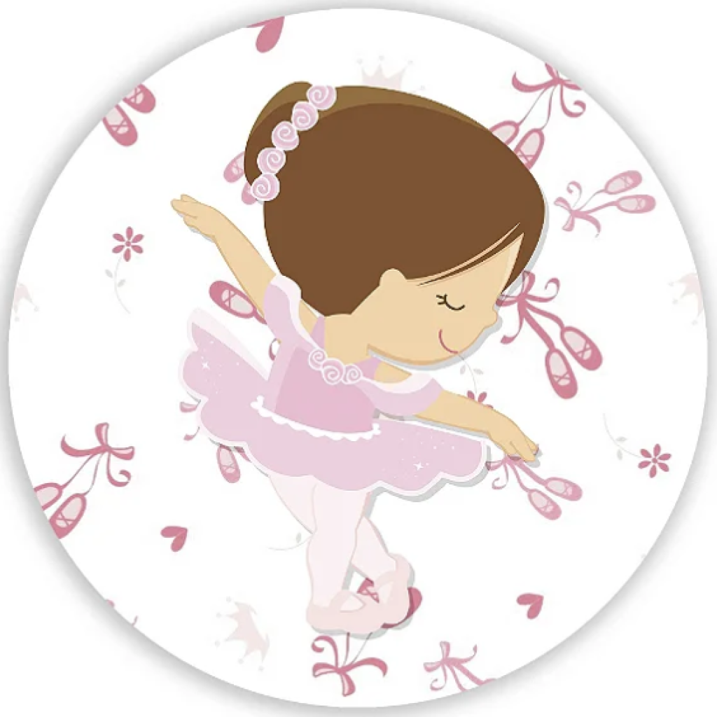Mini Painel Bailarina (50Cm) - Tallentos Decorações 