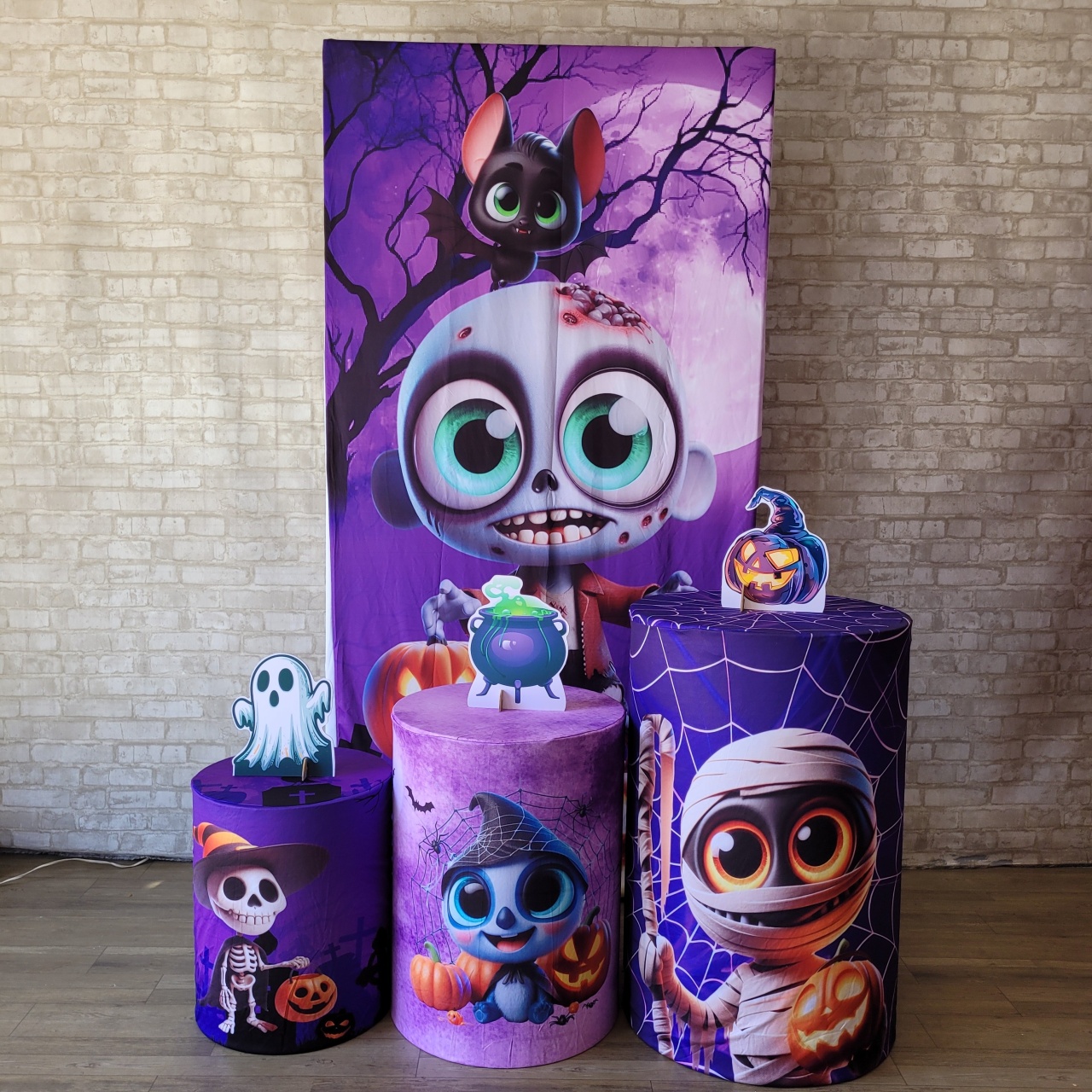 Alugue Tema Para Festa Decoração Halloween (Modelo 10) - Tallentos Decorações 