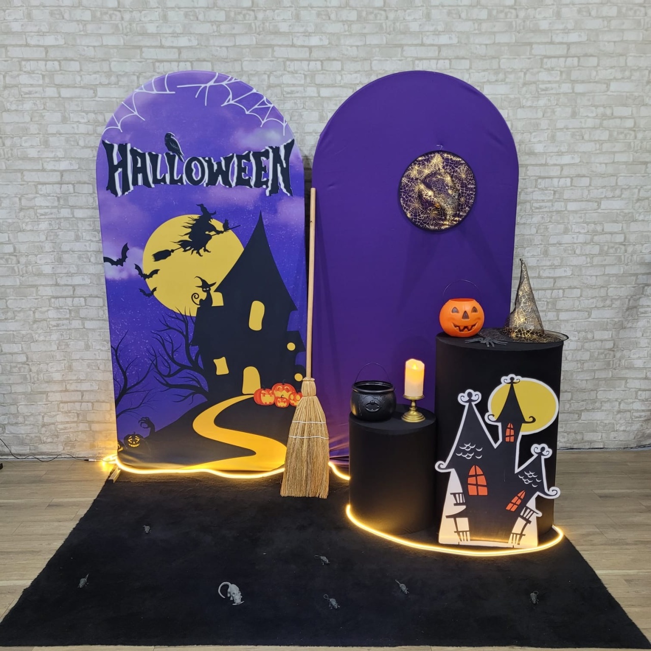 Alugue Tema Para Festa Decoração Halloween (Modelo 6)  - Tallentos Decorações 