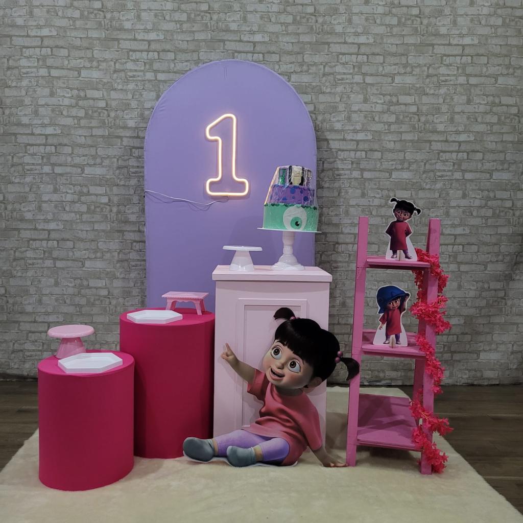 Alugue Tema Para Festa Decoração Boo Tecido ( Modelo 5 ) - Tallentos Decorações 