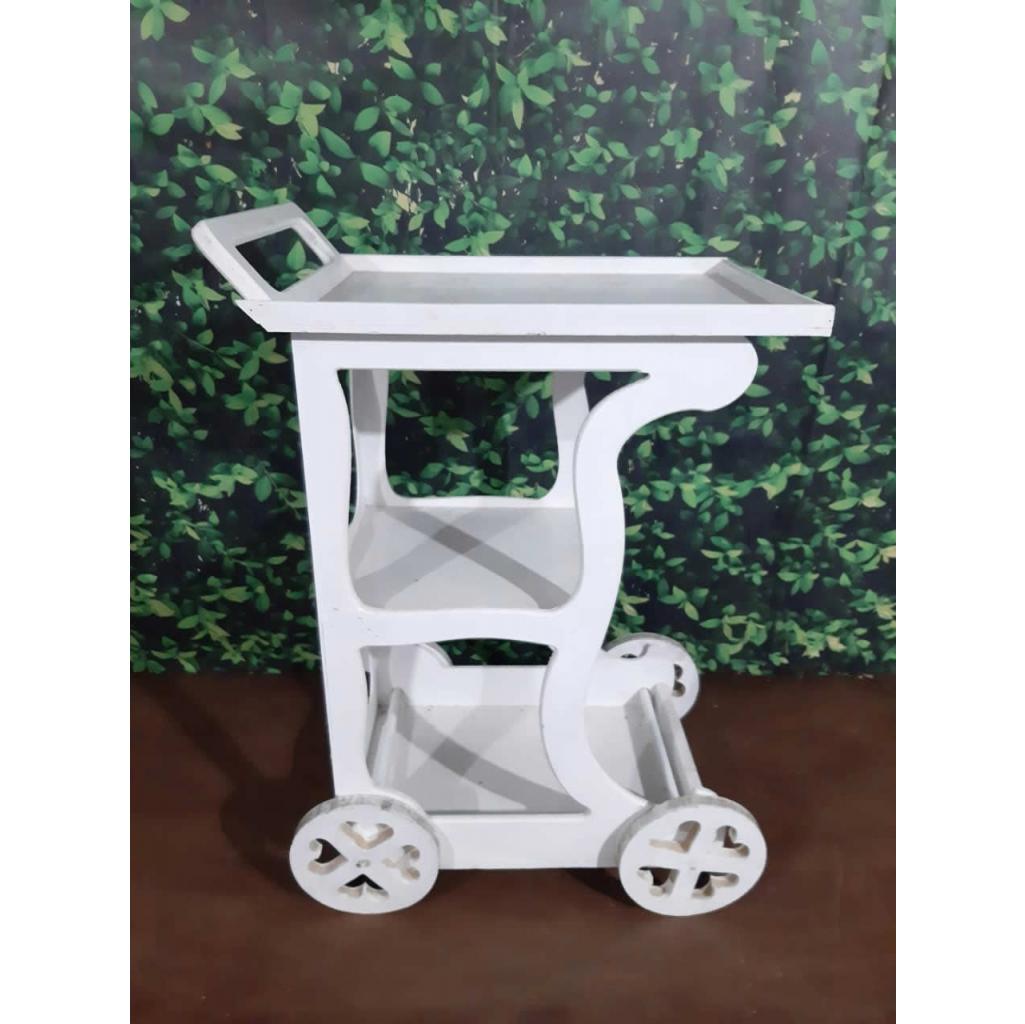 Carrinho Branco - Branco - Tallentos Decorações 