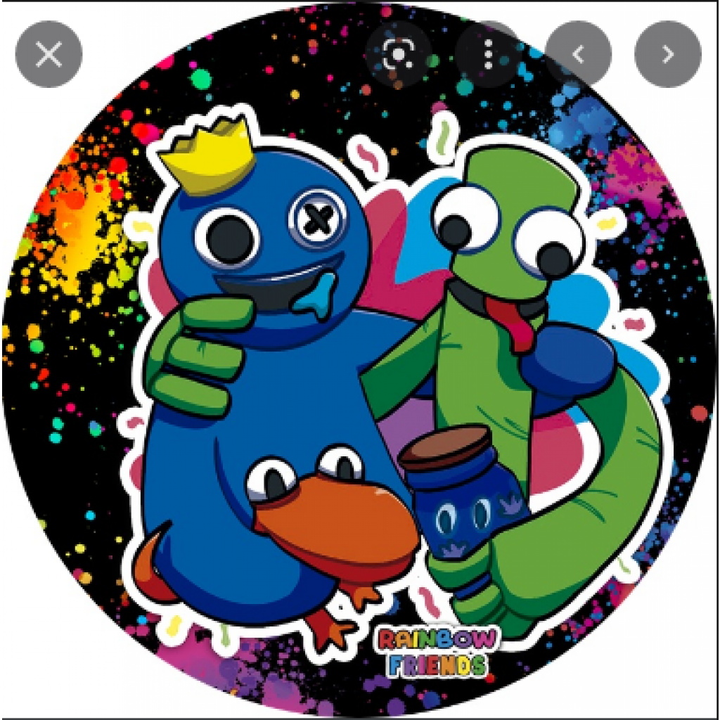Banner Rainbow Friends - Tallentos Decorações 
