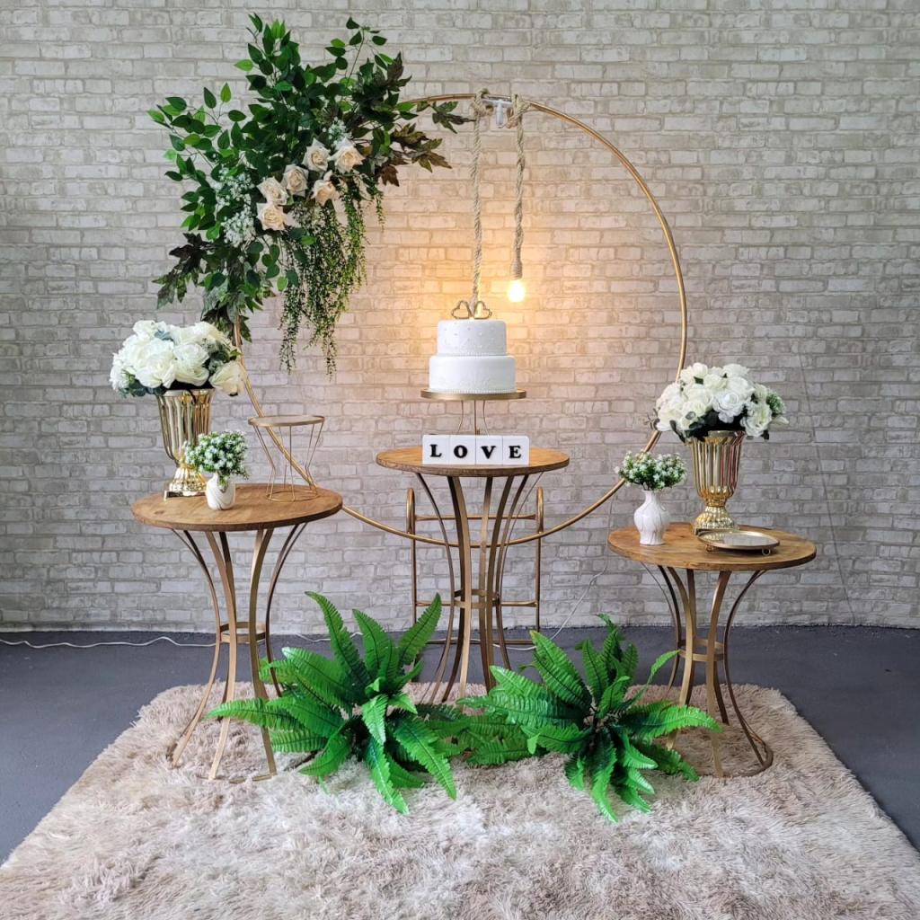 Alugue Uma Decoração Para Casamento Ou Noivado ( Modelo 08 ) - Tallentos Decorações 