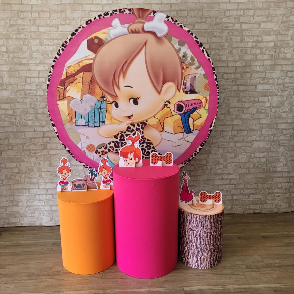 Alugue Tema Para Festa Decoração Pedrita Tecido ( Modelo 1 ) - Tallentos Decorações 