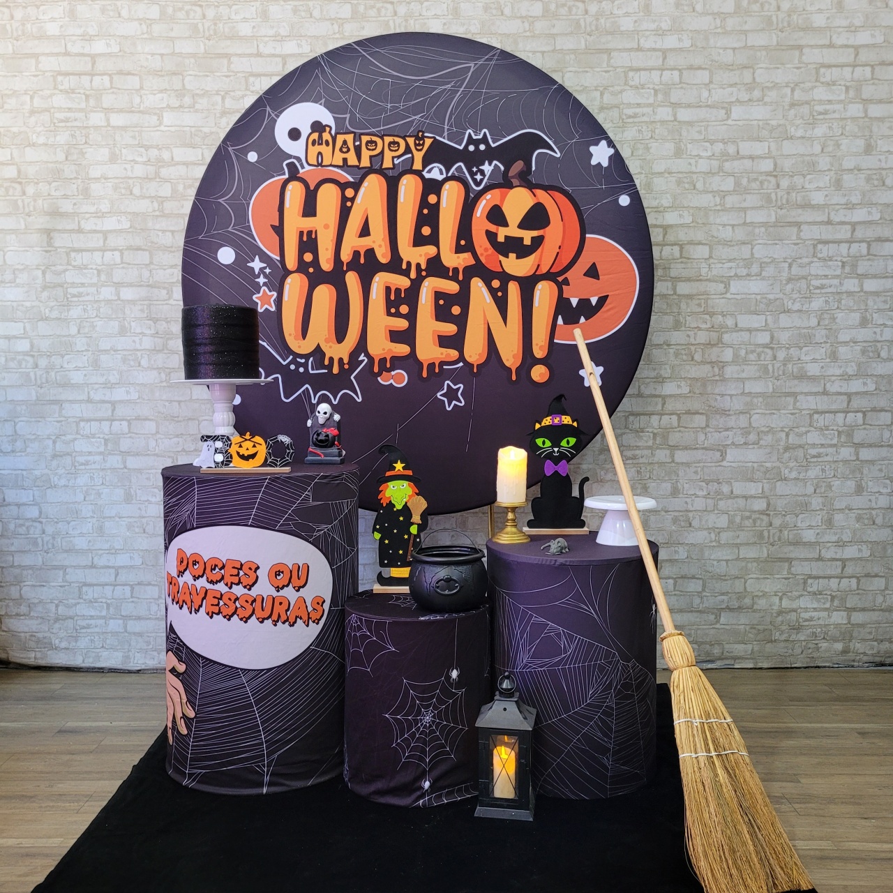 Alugue Tema Para Festa Decoração Halloween (Modelo 27) - Tallentos Decorações 