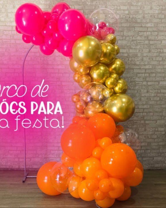 Compre Balão Para Festa Decoração 2 Metros Linha Luxo - Tallentos Decorações 