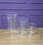 Alugue Trio de Mesa Cilindro de Acrílico - imagem 2