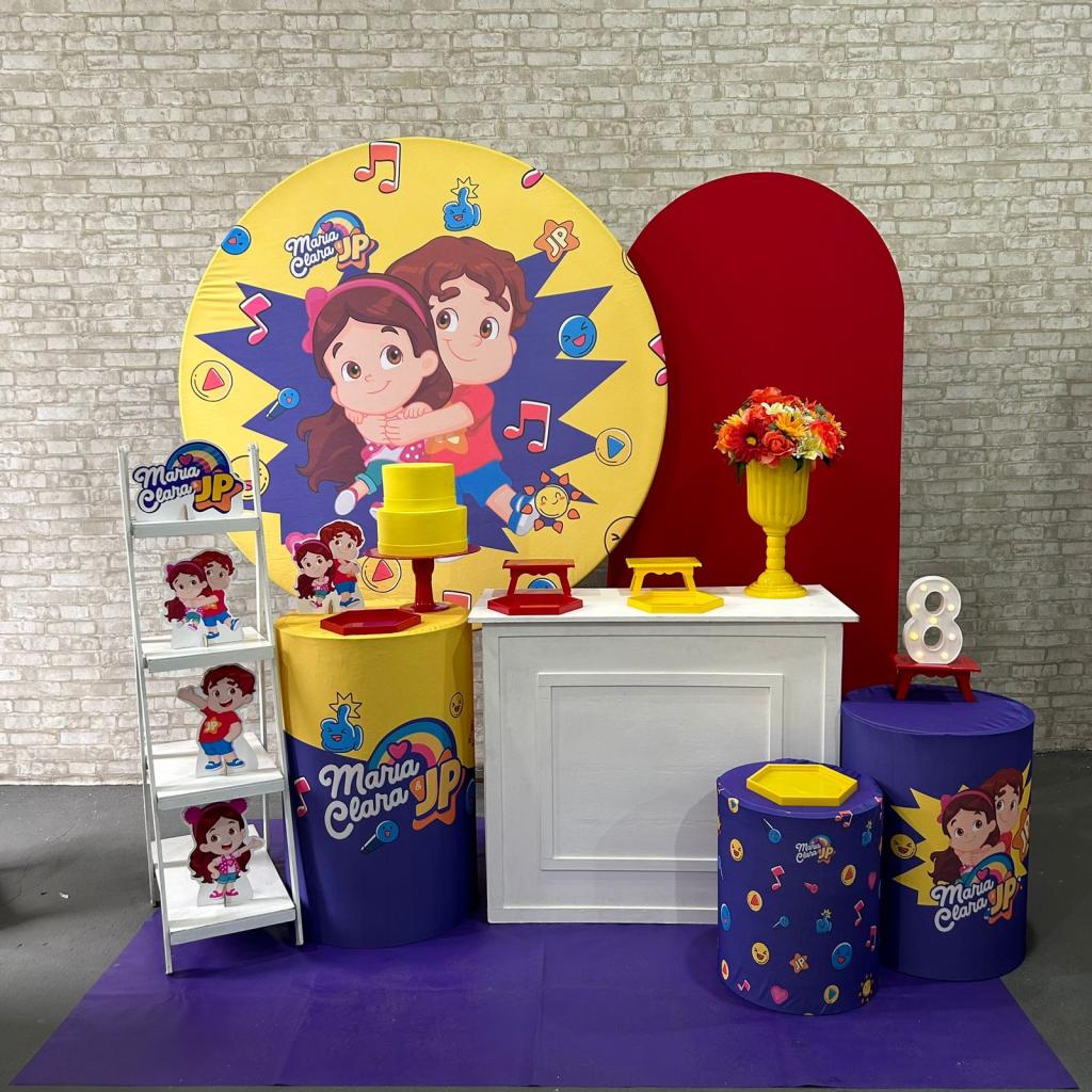 Alugue Tema Para Festa Decoração Maria Clara E Jp Tecido ( Modelo 3 ) - Tallentos Decorações 