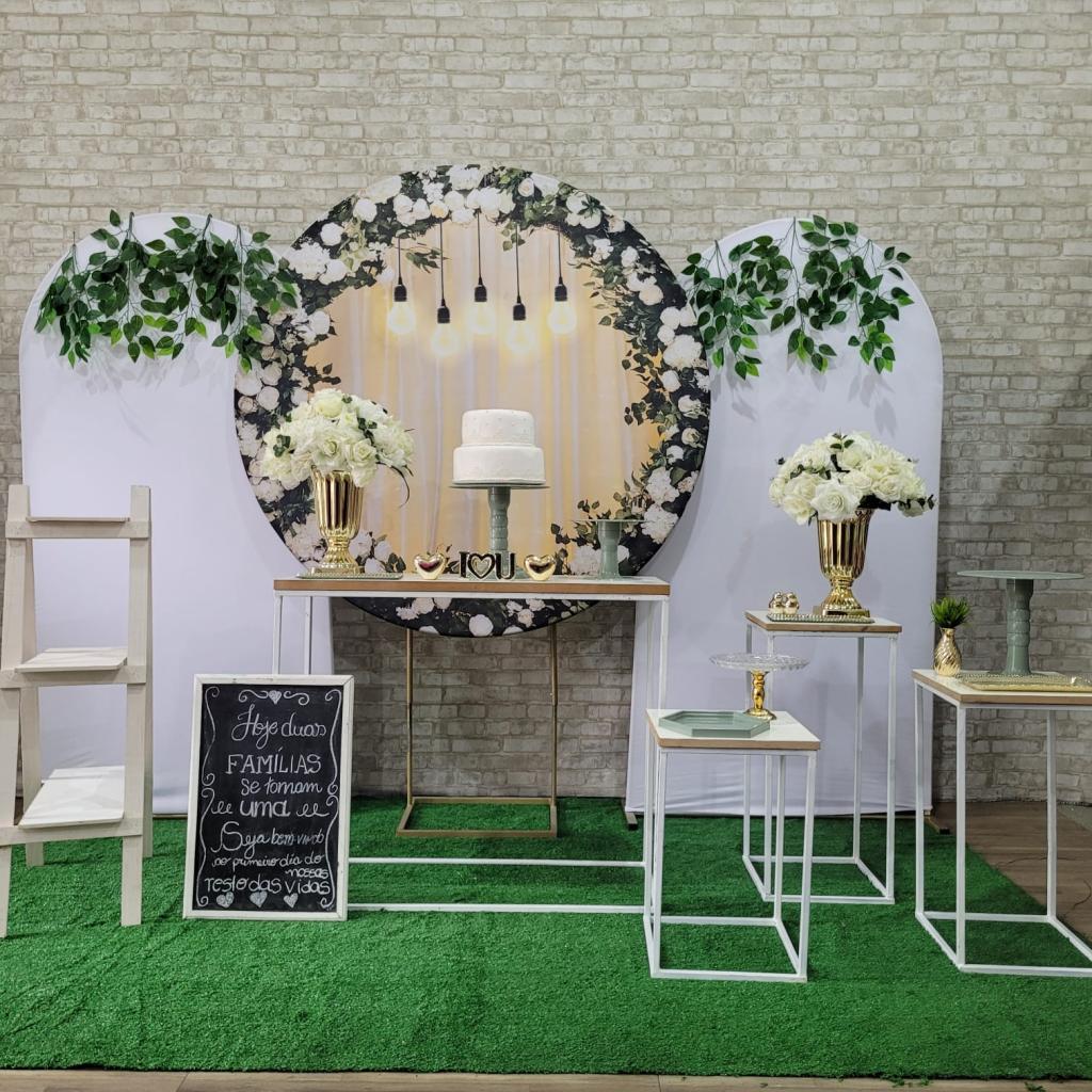 Alugue Uma Decoração Para Casamento Ou Noivado ( Modelo 12 ) - Tallentos Decorações 