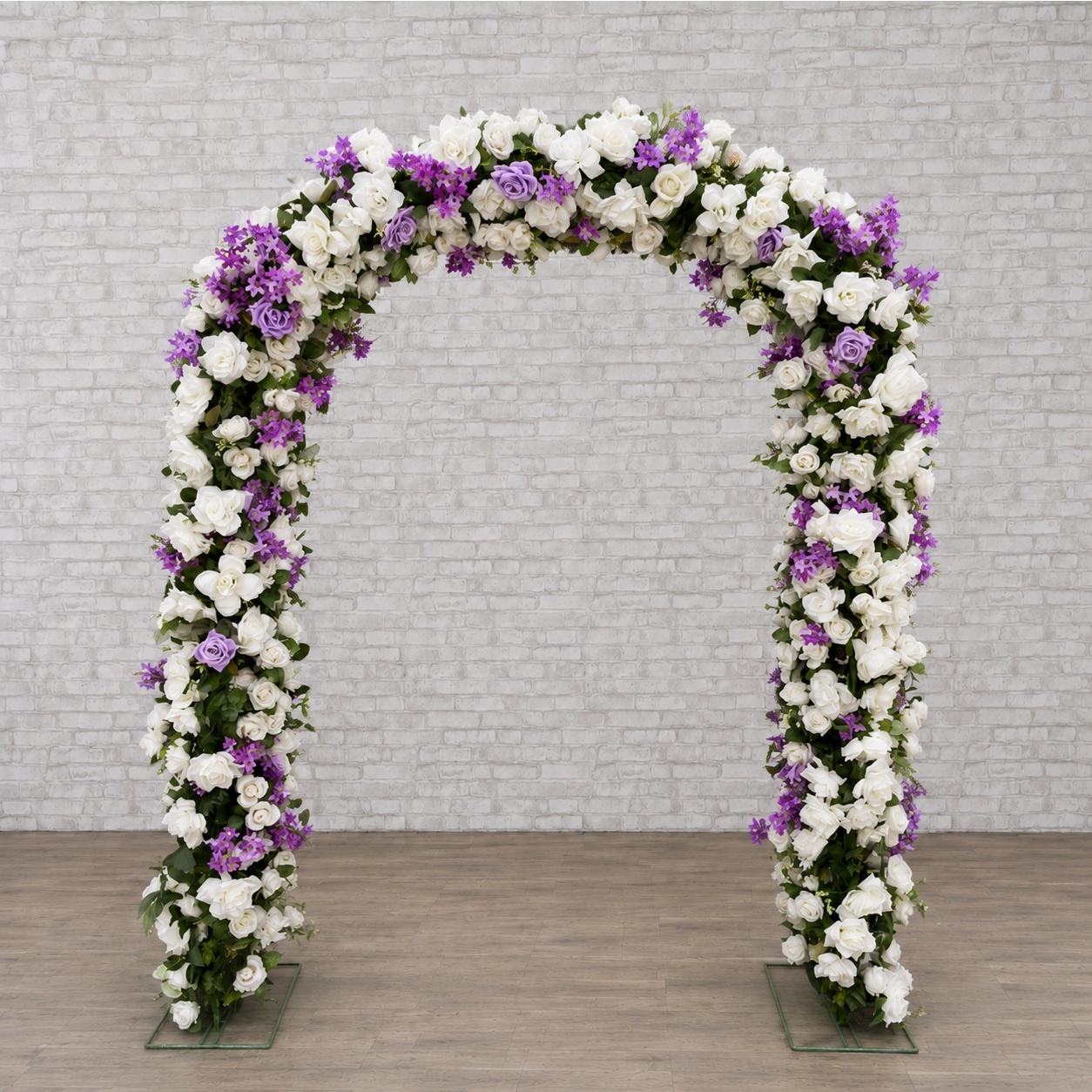 Arco de Flor Lilás - Tallentos Decorações 