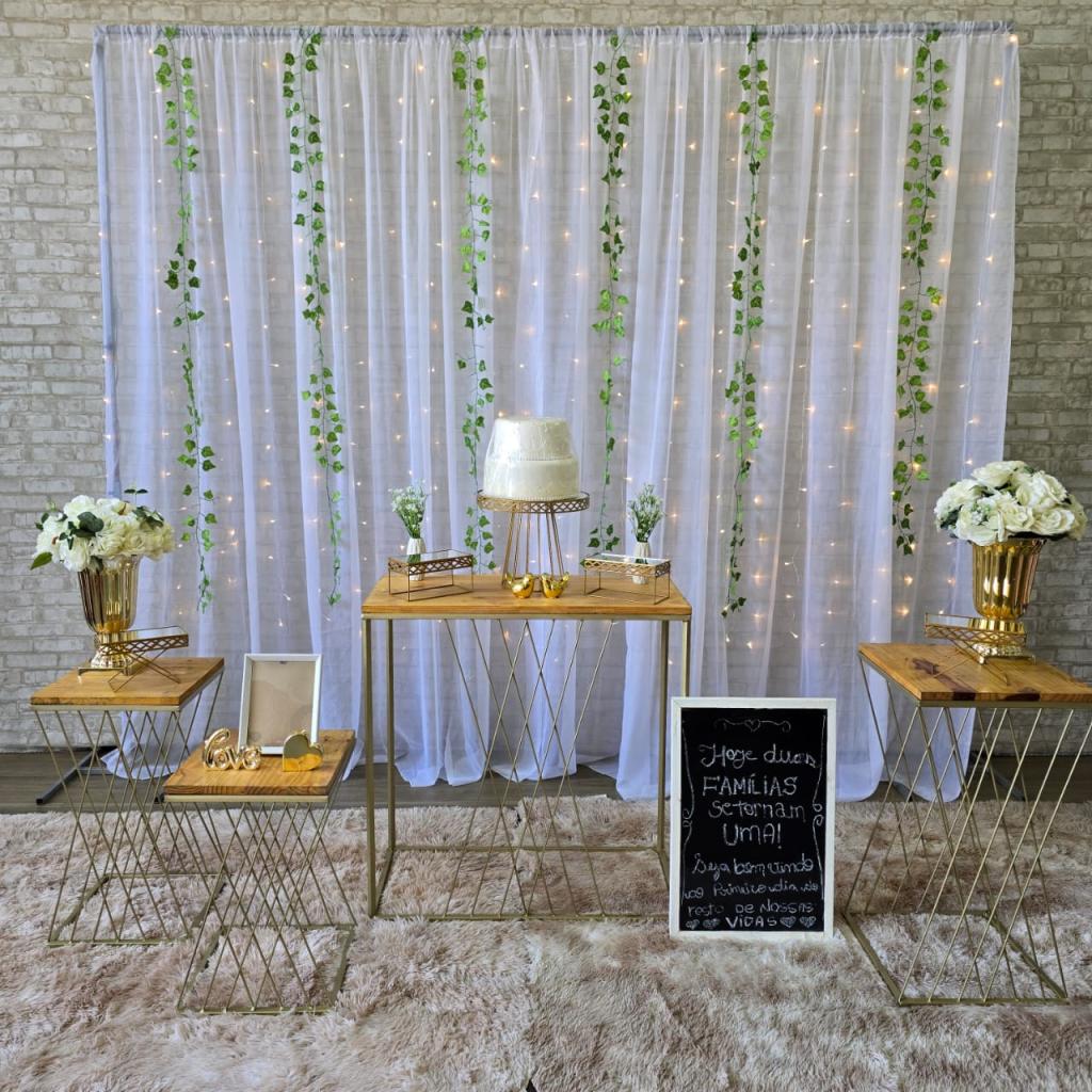 Alugue Uma Decoração Para Casamento Ou Noivado ( Modelo 16 ) - Tallentos Decorações 