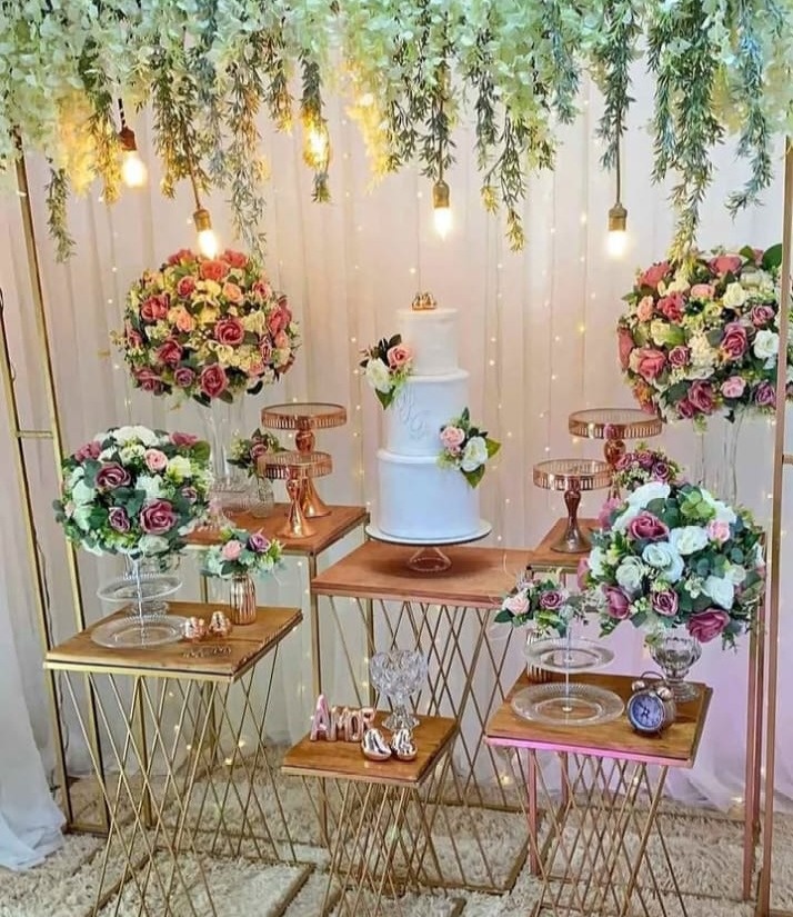 Portal Floratta Com 5 Lâmpadas - Festeiras Santa Maria  