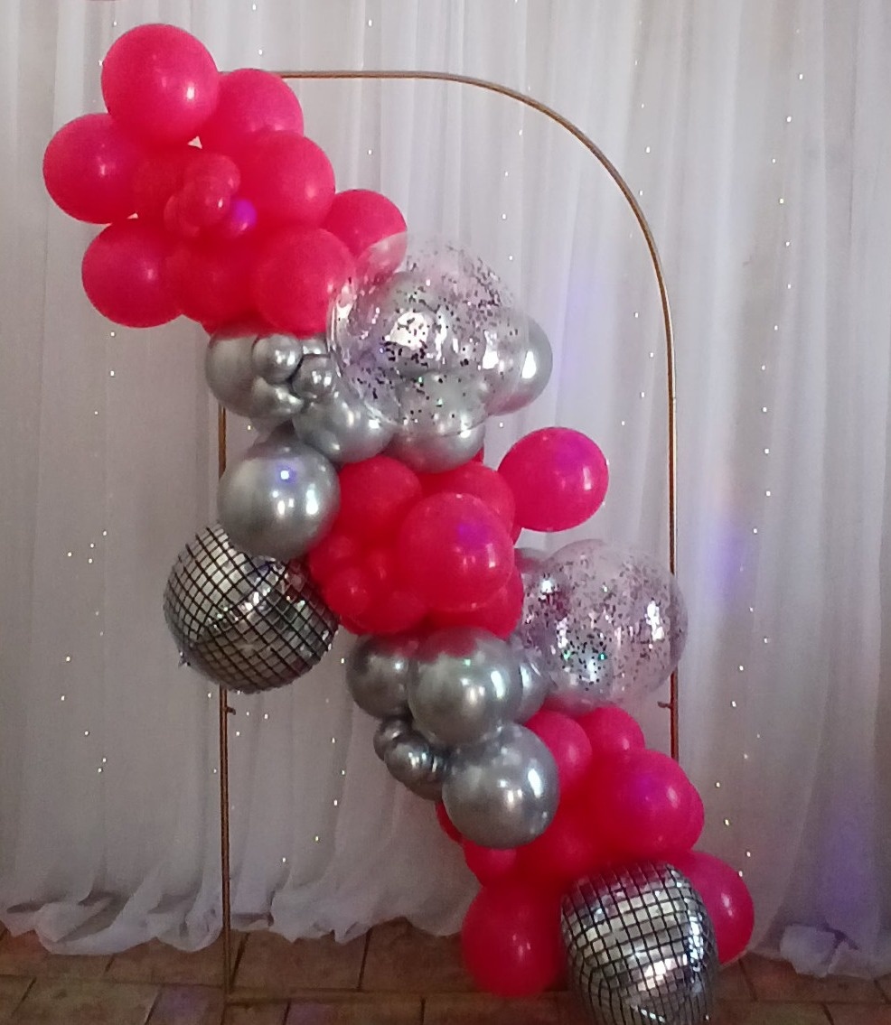 Arco de Balões Chic 2M - Festeiras Santa Maria  