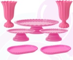 Conjunto Popi 5 Bandejas E 2 Vasos  - imagem 3