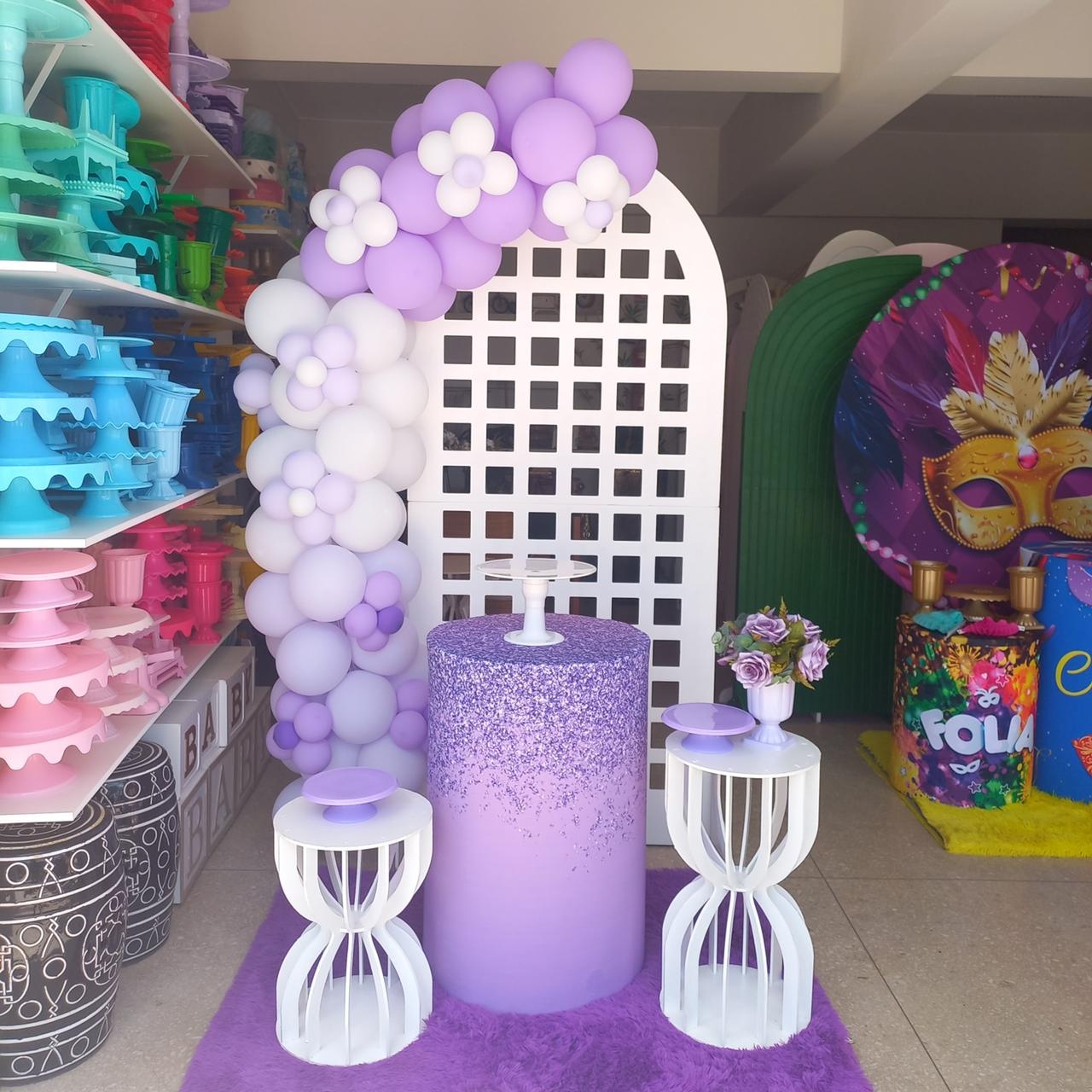 Kit Lilas 2 (Sem Baloes) - Jk festas