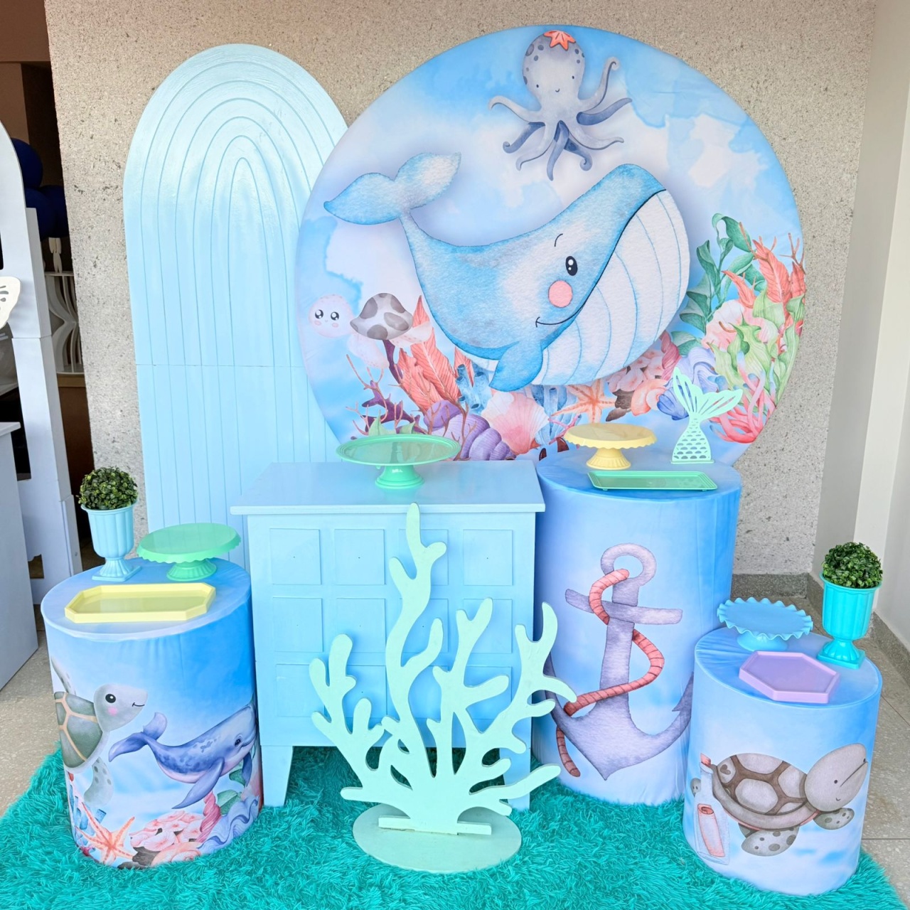 Kit Fundo Do Mar 1 - Jk festas
