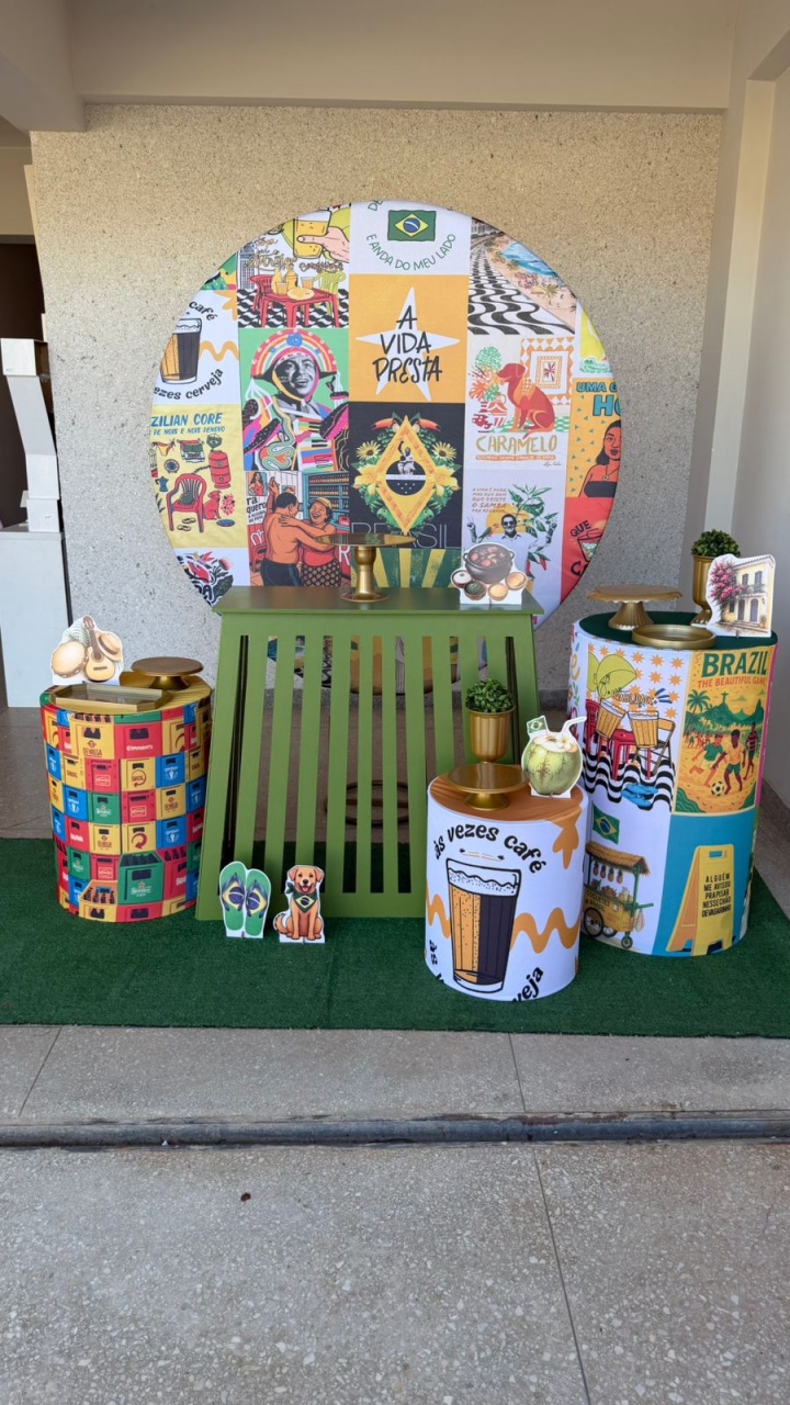 Brasilidades Comoda Verde - Jk festas