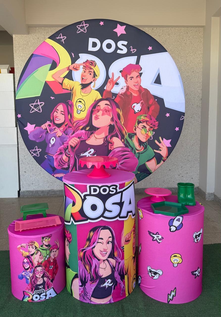 Kit Grupo dos Rosas / Emily Vick 4 - Jk festas