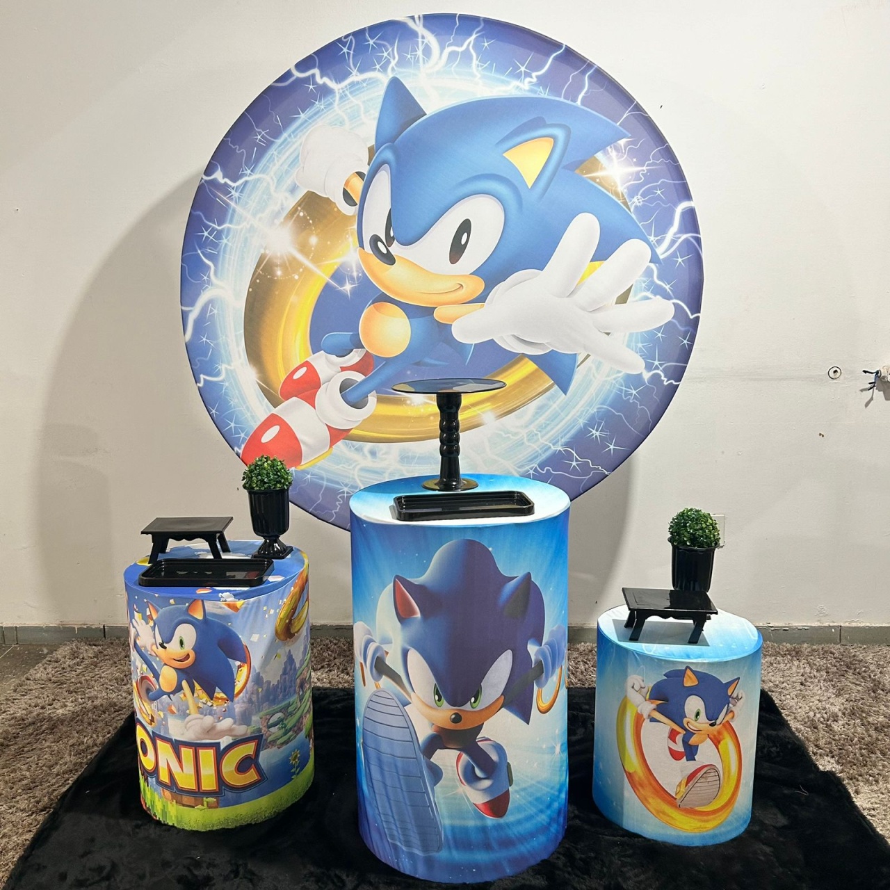 Kit Sonic 1 (Kit Prata) - Jk festas