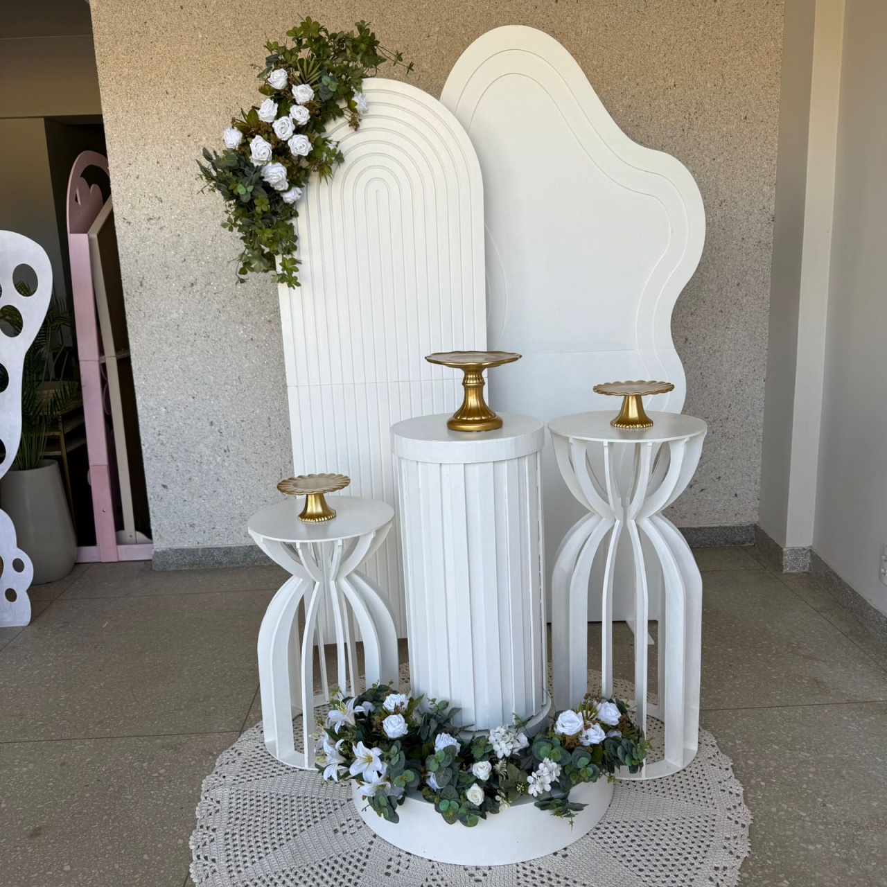 Kit Casamento Organico Branco Casamento / Aniversario Mulher Ou Homem - Jk festas