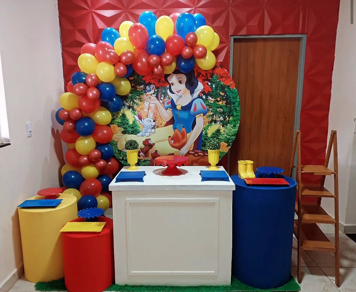 Kit Branca de Neve 6 (Sem Baloes) - Jk festas