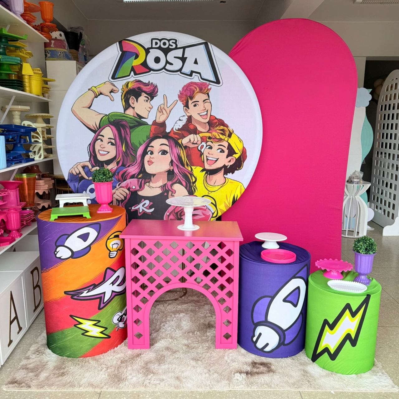 Kit Grupo dos Rosas / Emily Vick 1 - Jk festas