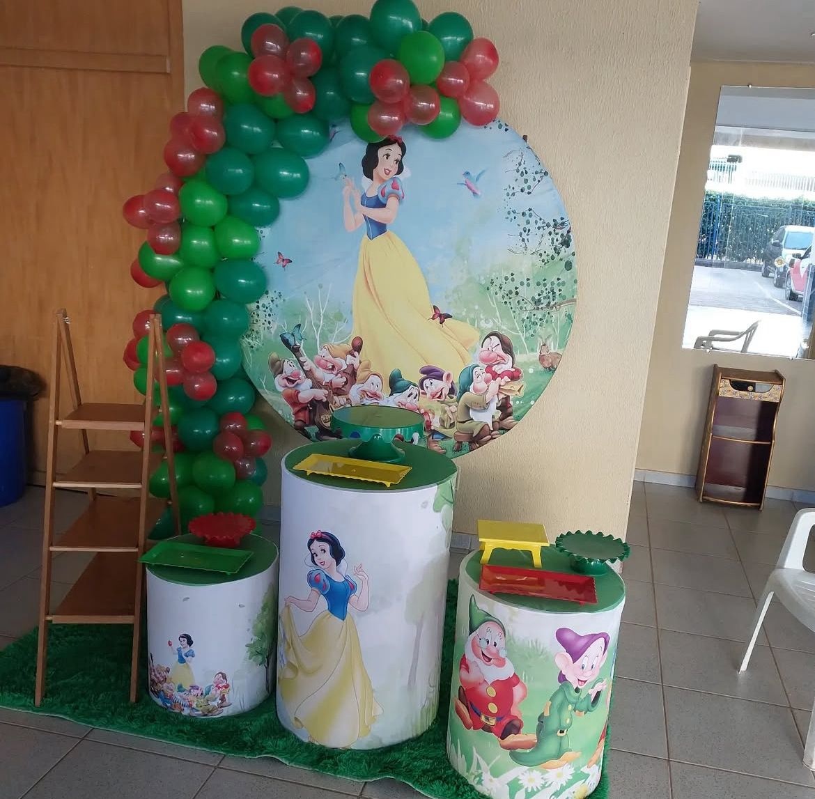 Kit Branca de Neve 2 (Sem Baloes) - Jk festas