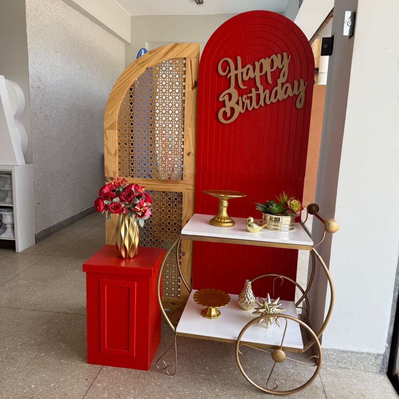 Decoração Vermelha 2 - Jk festas