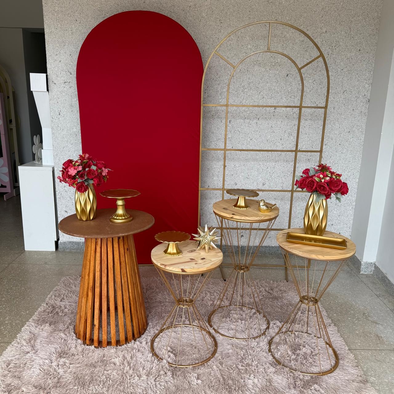 Decoração Vermelha 5 - Jk festas