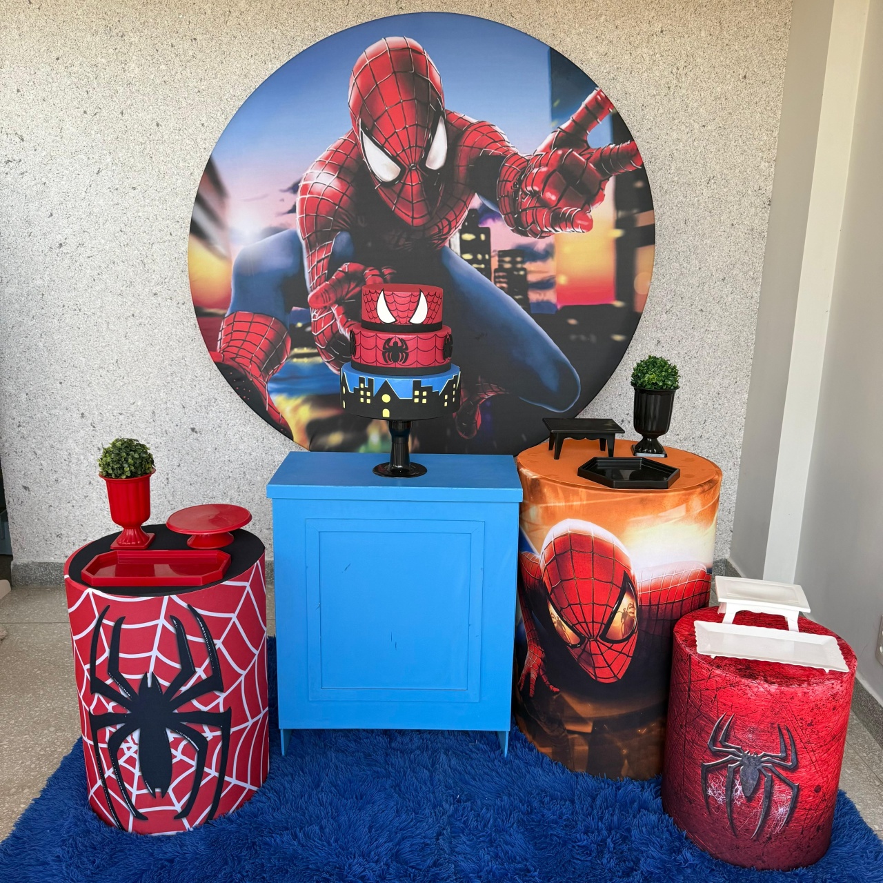 Kit Homem Aranha 7 - Jk festas