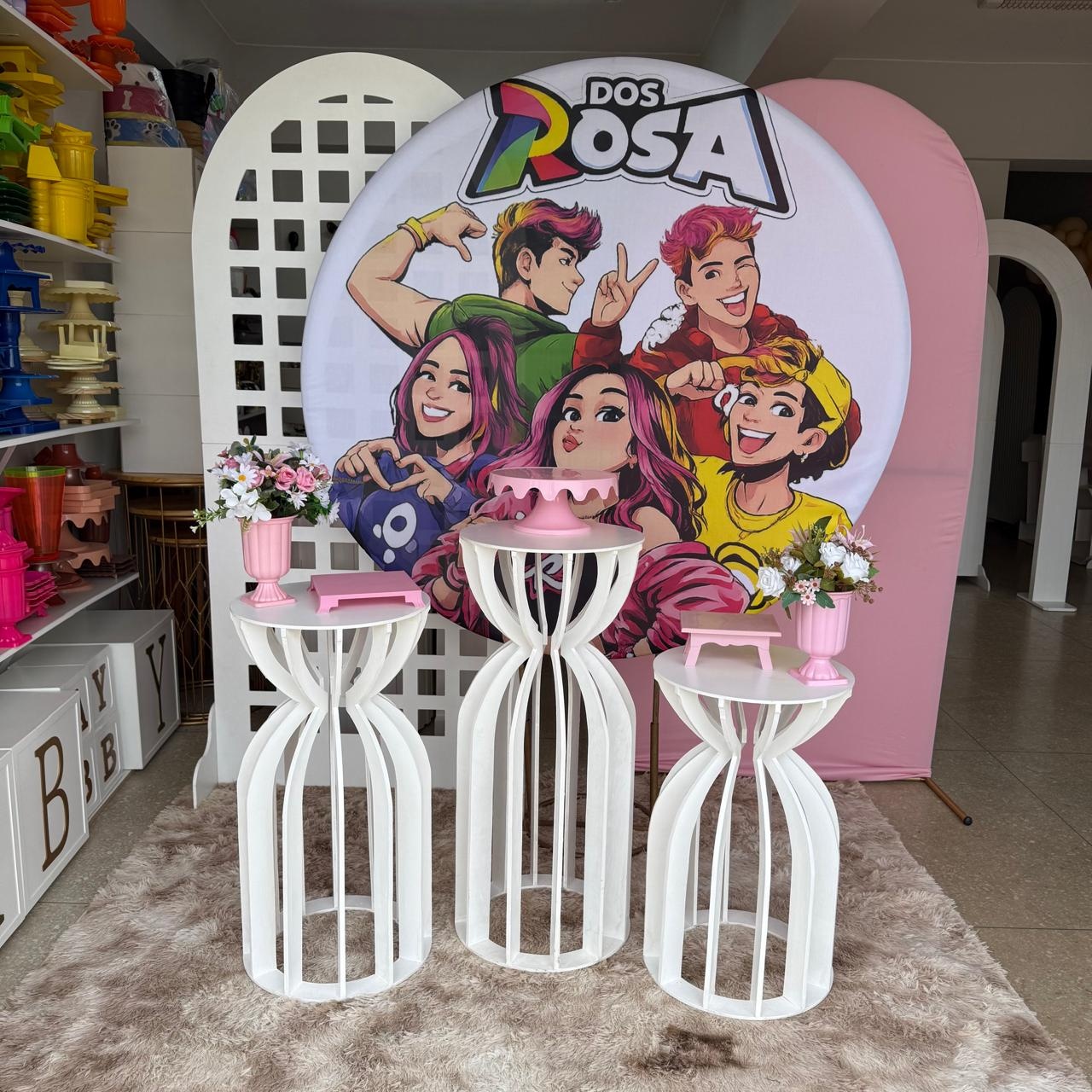 Kit Grupo dos Rosas / Emily Vick 2 - Jk festas