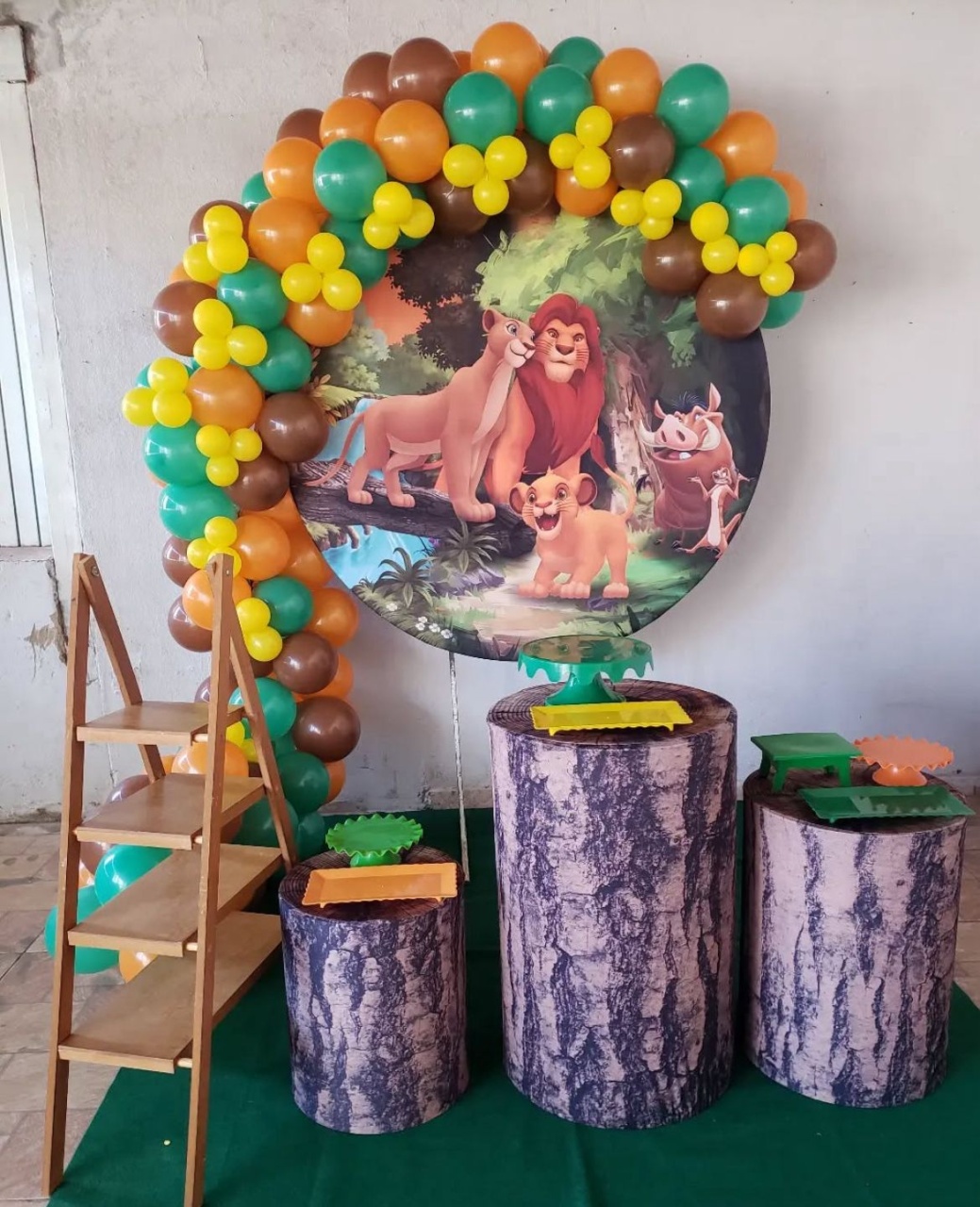 Kit Rei Leão 1 (Sem Baloes) - Jk festas