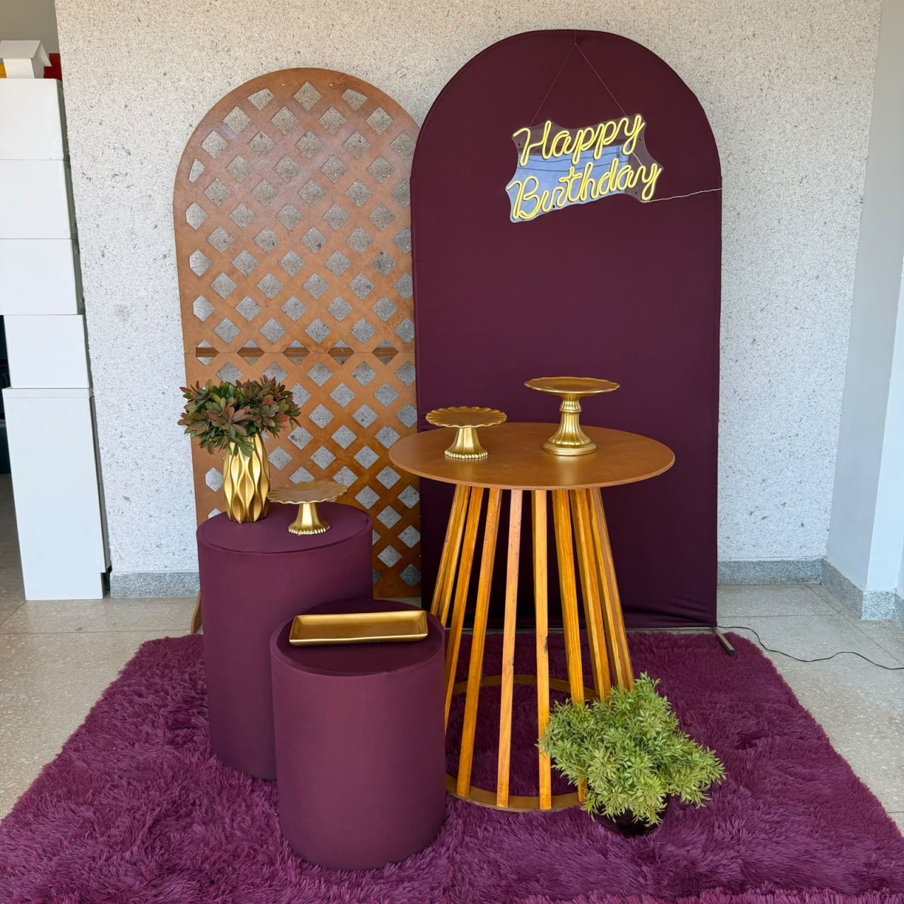 Decoração Vinho / Marsla 8 - Jk festas